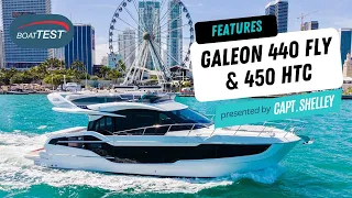 The Galeon 440 Fly / 450 HTC  (2023) | Features Video | BoatTEST