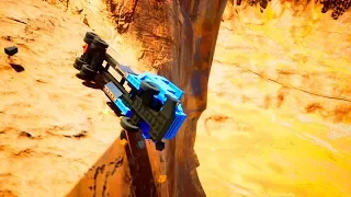 EXPLOSION CAR in CANYON #3 | Brick Rigs