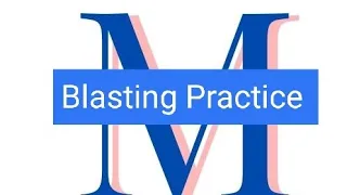 What is the process of blasting?|| How do you blast in mines?