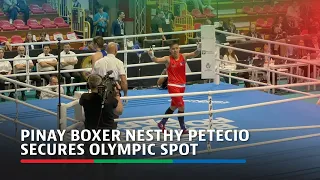 Pinay boxer Nesthy Petecio secures Olympic spot | ABS-CBN News