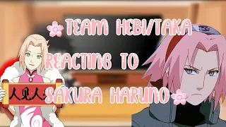 🌸Time Hebi/Taka reagindo a Sakura Haruno🌸 +SasuSaku (Parte 1) (Gacha Club)