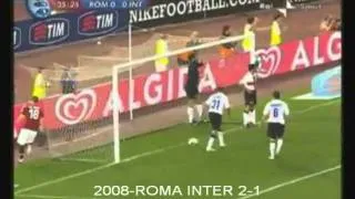 Tutti i Goal di Inter Roma e Roma Inter 1980 2011 4partefrankied