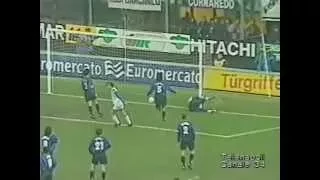 Inter - Napoli 1-1, coppa Italia 96-97