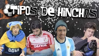 TIPOS DE HINCHAS | Los Displicentes CLONES