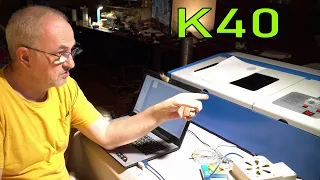 K40 Laser Engraver/Cutter unboxing and first impressions