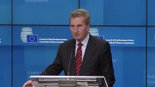 #ECOFIN (EU Budget): opening remarks by Commissioner Günther OETTINGER