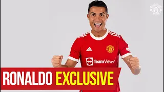 "I'm so happy to be back home" Cristiano Ronaldo Exclusive Interview | Manchester United