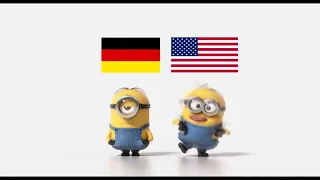 German cars vs American cars Minions Style🚗 🚕