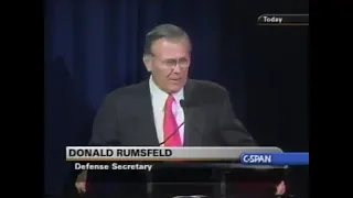 September 10th, 2001 - RUMSFELD: "We cannot track 2.3 TRILLION dollars"
