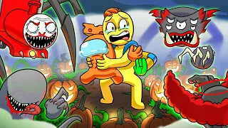 HALLOWEEN Takes Over GAMETOONS! (Cartoon Animation)