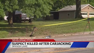 Carjacker killed in police shooting
