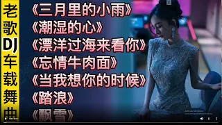 经典老歌DJ，怀旧音乐，劲爆车载DJ《三月里的小雨》潮湿的心