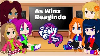 Clube das Winx reagem My Little Pony Equestria Girls (Curtem o vídeo Pessoal)