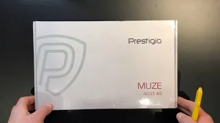 Распаковка PRESTIGIO MultiPad Muze 4231 10.1'' 2/16GB 4G/LTE Slate Grey