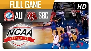SBC vs AU | Full Game | 1st Quarter | NCAA 92 - October 11, 2016