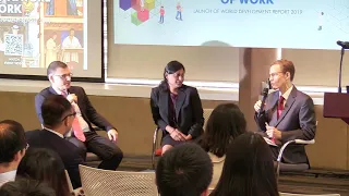 The World Development Report 2019 - Q&A with Simeon Djankov, Simon Cox and Sujata Visaria