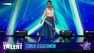 Carla Leguizamón - Malambo femenino | Audiciones | Got Talent Argentina 2023