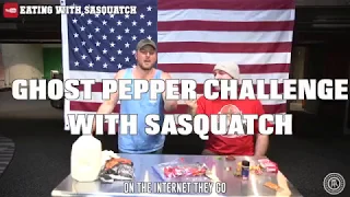 Pat McAfee Eats A Ghost Pepper