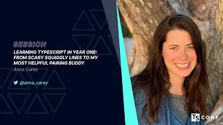 Learning TypeScript in Year One - Anna Carey