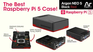 The Best Raspberry pi 5 Case Is here! Argon NEO 5 BRED Hands On