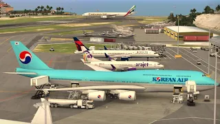 B748 XL Contract Purchased at Sint Maarten Airport | World of Airports | Gameplay