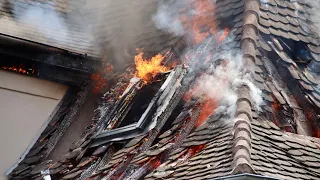 Feu d’appartement à Colmar.