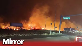 Hawaii wildfires: At least six dead as wildfires blaze across island of Maui