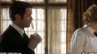 Murdoch Mysteries - S7 Bloopers followed by the corresponding scenes.