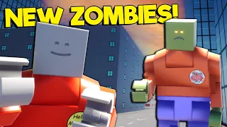 Spycakes & I Defeat the Upgraded NEW ZOMBIES in the Brick Rigs Update!