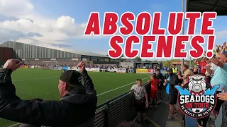 Scarborough Fans Celebrating vs Chester