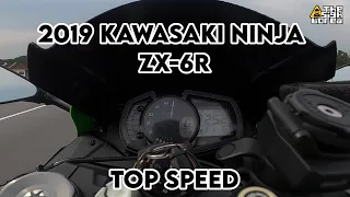 2019 Kawasaki Ninja ZX-6R | Top speed | Test run