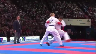 Karate kumite   Best of Ashi Barai part