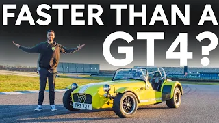 LAP RECORD ATTEMPT! Caterham Seven 420 R vs Cayman GT4 Fast Lap