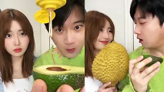 Girlfriend can't eat avocado  trick her with the wrong method  accidentally caught! [Tianwei Ba Ba