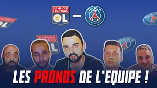 OL-PSG PRONOSTIQUE DE L’EQUIPE 🤤 VICTOIRE OU PAS ??🔥