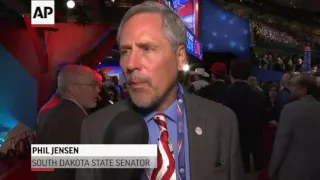 GOP Convention-Goers Divided Over Cruz Speech