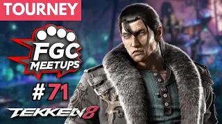 FGC MEETUPS #71 Tekken 8 Tourney (Xiaoyu Shadow Joonya 20z Kaizur Azucena Reina) Low Kick Tournament