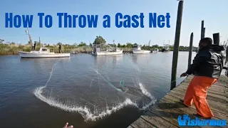 How To Throw a Cast Net w/ Capt. Greg DeMello