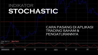 Cara Pasang dan Setting Indikator Stochastic Saat Trading Saham