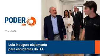 Lula inaugura alojamento para estudantes do ITA