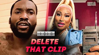 Meek Mill SLAMS Nicki Minaj For Leaking His Diddy Tapes!!!