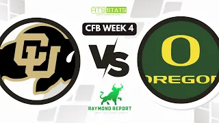 Colorado Buffaloes vs  Oregon Ducks Prediction 9/23/23 - Free CFB Picks