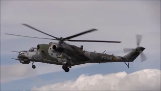 Mi-24V 'Hind' Demonstration - RIAT 2015