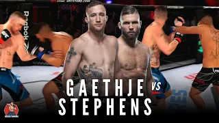 LEG KICK BATTLE! WHO's THE BEST LEG KICKER in LW? Justin Gaethje vs Jeremy Stephens UFC 4