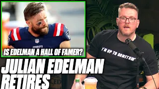 Pat McAfee Reacts To Julian Edelman's Retirement