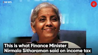 This Is What Finance Minister Nirmala Sitharaman Said On Income Tax | Budget 2022