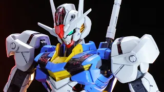 So Good It Almost Feels Like Master Grade | FULL MECHANICS 1/100 GUNDAM AERIAL REVIEW