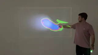 Interactive Light Installation Using Touchdesigner