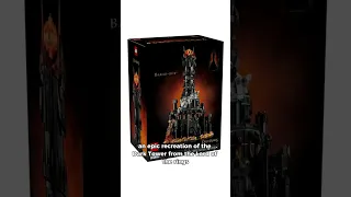 LEGO Barad-Dur officially revealed! #lego #lotr #shorts  #legosets #minifigures #legominifigures