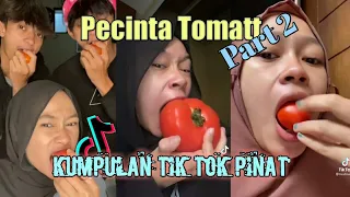 TIKTOK PINAT MAKAN TOMAT, DOYAN BANGETT